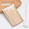 Removedor de Esmalte de Uñas Hisopo de Algodón Desechable con Punta Fina Palo de Madera para Maquillaje Hisopo de Algodón Desechable con Punta Simple y Doble Hisopo de Algodón Desechable para Limpieza
