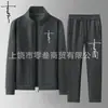 Chaqueta de Pana con Cuello Alto para Primavera y Otoño, Ropa Deportiva Cómoda y Transpirable, Conjunto de Sudadera Casual de Moda para Hombre, Personalizado con Fotos