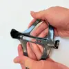 Portabotellas de Agua para Bicicletas de Montaña y Carretera, Portavasos Plegable de Plástico PC para Ciclismo, Portavasos Plegable Universal