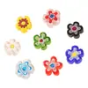 Cen Vende Cuentas en Hilos, Accesorios para Manualidades con Cuentas Pequeñas de Flores Frescas, Cuentas de Vidrio de 4-10 mm