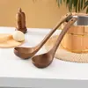 [Produtos Rigorosamente Selecionados] Madeira de Asa de Frango Espátula de Madeira Antiaderente Espátula de Madeira Especial Espátula de Cozinha de Madeira Colher de Madeira Doméstica