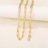 Atacado de fábrica versão coreana de acessórios de joias semiacabados material corrente de metal corrente para DIY colar pulseira brincos