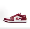 Zapatos de Skate Modernos Jordan 1 de Caña Baja Cuero Original Resistentes al Desgaste Antideslizantes Zapatos Deportivos para Pareja Suministro Transfronterizo Precio Favorable al por Mayor
