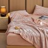 Primavera y verano 2025 nuevo estilo tipo antiguo A algodón hilo de tres capas jacquard soja colcha de verano juego de cuatro piezas colcha de aire acondicionado de verano