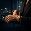 TVK Spot Atacado E-commerce Transfronteiriço Relógio de Pulseira de Aço Cravejado de Diamantes para Mulheres Relógio de Quartzo Luxo Leve Simples Relógio Feminino