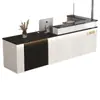 Recepção Luz Luxo Balcão de Bar Caixa Balcão Brilhante de Loja Simples Moderno Loja de Roupas da Empresa Salão de Beleza Recepção