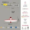 Lámpara de Techo Memphis de Gama Alta para Habitación Infantil, Lámpara Vintage para Dormitorio Principal, Lámpara Moderna Minimalista de Moda para Estudio de Niñas