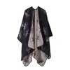 Xale Etnia Yunnan Estilo Outono/Inverno Xizang Yunnan Imitação Caxemira Manto Capa Jacquard Xale para Aquecimento