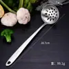 Nuevo mango ligero de acero inoxidable 304 cuchara para sopa mango ligero cuchara para olla caliente Colador cucharón cucharón para aceite al por mayor concha para sopa al por mayor