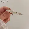 Grampo de Cabelo Colorido em Forma de Folha com Diamantes, Doce e Estiloso, para Mulheres, Presilha de Franja de Alta Qualidade, Grampo de Cabelo Invisível, Presilha Lateral de Bico de Pato