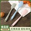 Raspador de creme de uma peça Morandi Color Espátula para bolo pequena doméstica Pá de silicone de grau alimentício Pá resistente a altas temperaturas