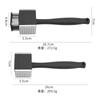 Nuevo martillo para carne suelta de acero inoxidable dos en uno, aguja para carne suelta, martillo para bistec doméstico, rompedor de tendones de carne tierna, herramientas de cocina