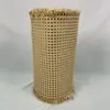 Corte zero material plástico trançado imitação de Rattan ilhó de plástico ilhó octogonal cúpula de lâmpada de Rattan perattan Rattan trançado decorativo oco
