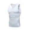 Chaleco de Entrenamiento Ajustado para Hombre de Verano Pro Fitness Deportes Running Baloncesto Alta Elasticidad Secado Rápido Delgado Transpirable Chaleco