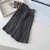 Cubiertas de calcetín de punto gruesas, cálidas, estilo coreano para otoño e invierno para mujer, con un diseño único de cordón, un estilo retro universitario y un efecto adelgazante en las pantorrillas, creando un look de calcetín largo y con volantes