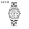 Nuevo reloj para hombre Longbo, reloj de pulsera de moda de lujo para hombre de negocios, popular en Douyin, venta directa del fabricante