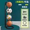 Suporte de Basquete Rack de Armazenamento para Armazenamento de Bolas Basquete Ferro Esportes Organizador de Bolas