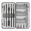 Conjunto de Chaves de Fenda Multifuncionais de Precisão 28 em 1 Premium com Design de Encaixe para Reparo de Computador e Relógio, Desmontagem e Reparo Profissional