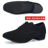 Zapatos de Baile Latino de Tela Oxford Zapatos de Baile Cuadrado para Hombre Zapatos de Baile Moderno para Adultos Suela Blanda Zapatos de Baile Social Zapatos de Baile Estándar Nacional