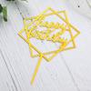 Acrílico Cake Card Happy Birthday Baking Card Decoração Cake Decoration Card 10 Pack Factory Outlet