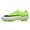 Zapatos de fútbol para entrenamiento y competición deportiva en césped al aire libre para adultos y niños, con tacos largos, antideslizantes, transpirables y resistentes al desgaste, en stock