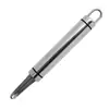 Huesera de Longan, Cuchillo para Abrir Camarones por la Espalda, Extractor de Estómago de Camarón, Pelador de Camarones, Removedor de Línea de Camarón de Acero Inoxidable, Herramienta para Pelar y Descascarar