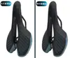 Asiento de Bicicleta con Carga USB, Cojín para Bicicleta de Montaña y Carretera con Diseño Hueco y Luz Trasera, Accesorio de Ciclismo de Carrera para Bicicleta