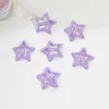 Grampo de Cabelo Estrela Colorido em Degradê para Meio Preso, Presilha de Cabelo Infantil, Grampo Lateral para Franja de Meninas, Grampo de Cabelo de Alta Qualidade com Senso de Sofisticação