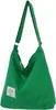 Bolsa de Lona Literaria Transfronteriza Moderna para Mujer Simple de Gran Capacidad Portátil para Hombro Cruzada Tote Personalizada Bolsa León Ling