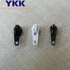 Puxador de Zíper Ykk Nº 3 de Nylon com Cabeça de Travamento, Sem Alça de Mão, Fivela de Zíper em Várias Cores