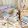 Colcha de Verano de Algodón Lavado Hilo Arrugado Clase a, Colcha de Verano Refrigerante de Algodón Seda Pluma, Colcha de Aire Acondicionado, Colcha Delgada Lavable a Máquina, Envío Transfronterizo