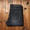Estación Europea 2024 Primavera y Verano Pantalones Ligeros Finos de Lujo Ligero para Hombre Jeans de Negocios Casual Rectos Suaves y Confiables de Gama Alta Modernos