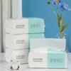Toalla Facial Desechable, Toalla Suave de Algodón Extraíble con Patrón de Perlas, Removedor de Maquillaje de Belleza, Toalla Limpiadora Facial, Engrosada con Patrón de Perlas