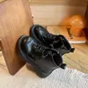 Botas Martin Lisas para Niños Mayores, Nuevo Diseño Estilo Vintage Otoño/Invierno 2026 con Cremallera Lateral, Botines para Niñas