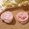 Colares DIY, presilhas de cabelo, acessórios de cabeça, roupas, sapatos, chapéus e acessórios florais sensuais feitos à mão em cetim, estilo coreano, delicados e puros, com camélias