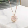 Collar de Garra de Gato para Mujer, Diseño Lindo con Goteo de Aceite, Estilo Nicho de Lujo Ligero, Sensación de Alta Gama, Nuevo Modelo Otoño e Invierno 2022, Cadena para Clavícula