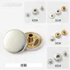 Metal Cobre Puro 831 Juego de 4 Botones de Presión Botones Retro de Tres Piezas Accesorios para Botones de Presión Accesorios para Ropa Venta al por Mayor