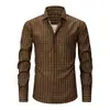 Camisa de cuadros transfronteriza para hombre, casual, manga larga, clásica, ropa para hombre, disponible exclusivamente en AliExpress, Amazon y Joom