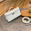 Bolso Bandolera de Moda, Mismo Estilo que las Celebridades de Internet, Versátil Bolso para Lonchera de Microfibra Lp19, Artículo Popular Transfronterizo, Ligero y Portátil