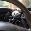 Decoração de Interior de Carro Enfeites Boneco Panda Novo Pisca-pisca Limpador Figurine para Mulheres