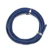 Venta Caliente Transfronteriza Auténtico Ecológico Cuerda Redonda de Cuero de Vaca Tejida Pulsera DIY Collar Núcleo Grueso Envuelto Accesorios de Vestimenta