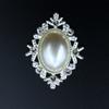 Nueva placa de flor de aleación hebilla de diamantes zapatos ropa bolso joyería accesorios de aleación diy joyería fábrica directa plata