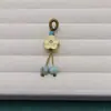 Madeira de Pessegueiro Sino de Lótus Acessórios de Pingente DIY Pulseira Pingente de Lótus Brinquedo Cultural Joia Pingente Espaçador