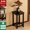 Estantería de Flores China Antigua para Sala de Estar Estantería de Almacenamiento Balcón Bambú Multicapa de Pie Mesa para Flores Casera Estante para Macetas de Potos