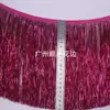 En Stock Borla Fleco Dorado y Plateado de 20 cm para Ropa Escenario Decoración Navideña Encaje Metálico Dorado y Plateado Accesorios de Boda