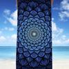 El fabricante personaliza toallas de microfibra estampadas transfronterizas para natación, personaliza toallas de playa estampadas con protección solar para aguas termales con imágenes