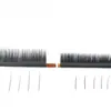Venta Directa de Fábrica Pestañas Trenzadas en Forma de W Semiacabadas Pestañas Yy Cabello Natural Suave y Denso Pestañas Postizas Injertadas Arregladas Densamente