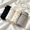 Calcetines de Algodón Puro para Mujer, Modernos, de Encaje Floral, de Media Pantorrilla, Versátiles, Dulces, Transpirables, Sin Costuras, Anti-Pilling, Calcetines Largos JK