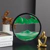 Lujo Ligero Pintura de Arena Movediza 3D Adornos Reloj de Arena Descompresión Decoraciones de Escritorio Adornos Regalos para Hombres y Mujeres Decoraciones Avanzadas