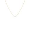 Collar de cuentas de arroz pequeñas estilo francés para mujer, frío, lujo discreto, ventas calientes transfronterizas, estilo ins, nicho, delgado, cadena para la clavícula, apilable